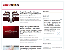 Tablet Screenshot of amplemoney.com